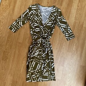 Silk Diane Von Furstenberg wrap dress